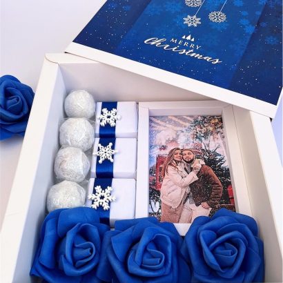 "Blue Mirage" Christmas Box
